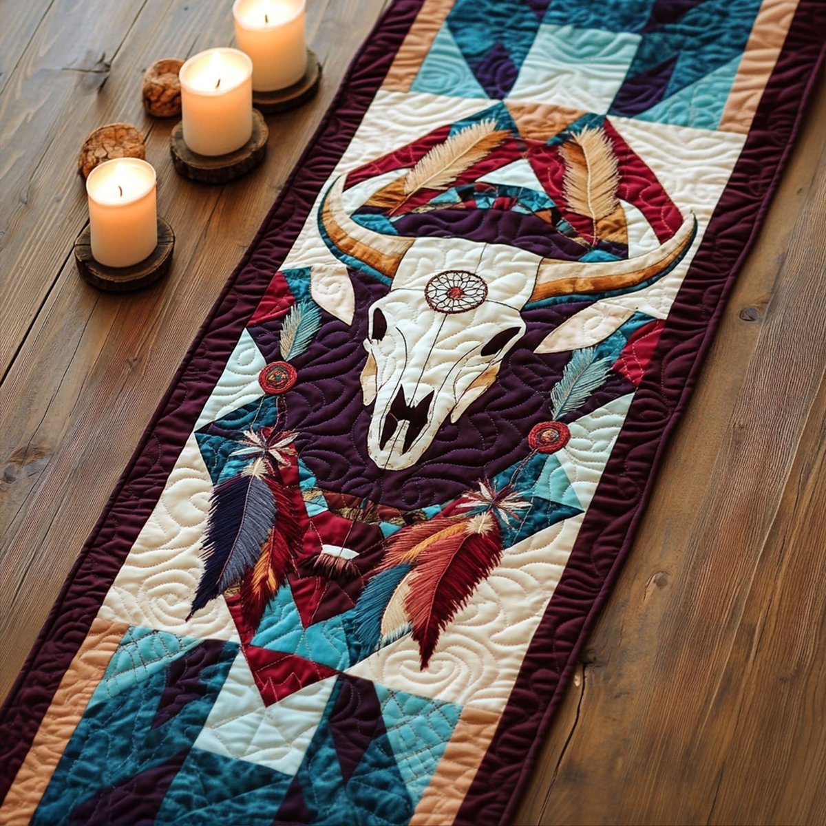 Earth and Sky Table Runner - Made to Order TABLE928