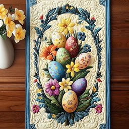 Egg Hunt Treasures Table Runner - Made to Order TABLE928