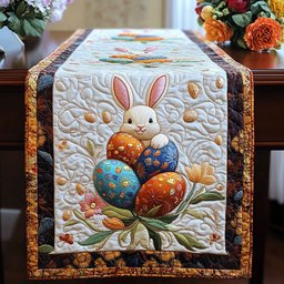 Easter Bunny Charm Table Runner - Made to Order TABLE928
