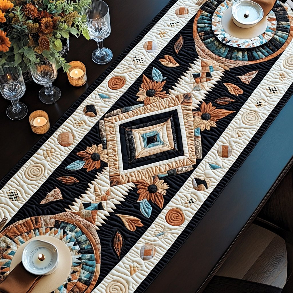 Earthy Tones Table Runner - Made to Order TABLE928