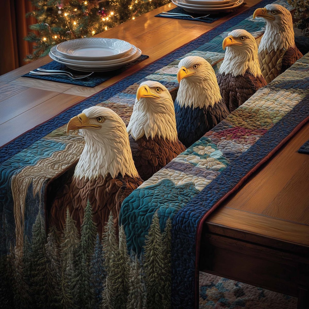 Eagle Row Table Runner - Made to Order TABLE928