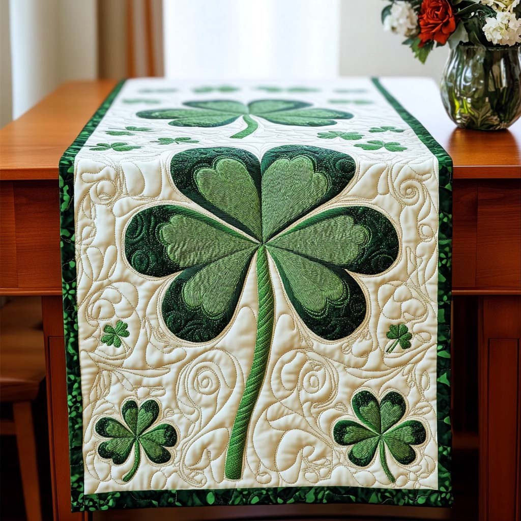 Emerald Charm Table Runner - Made to Order TABLE928