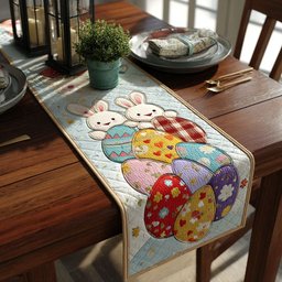 Easter Egg Harmony Table Runner - Made to Order TABLE928