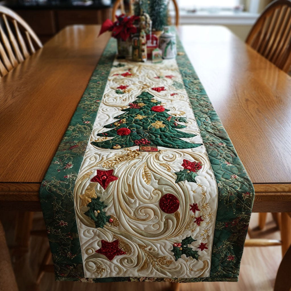 Emerald Pines Table Runner - Made to Order TABLE928
