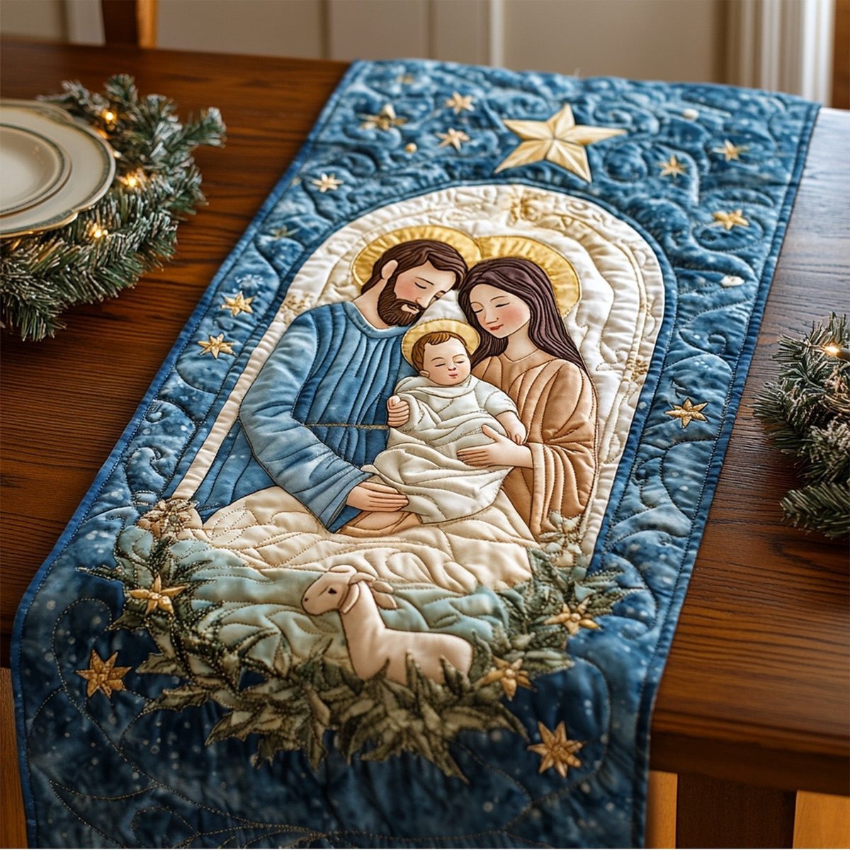 Divine Night Table Runner - Made to Order TABLE928