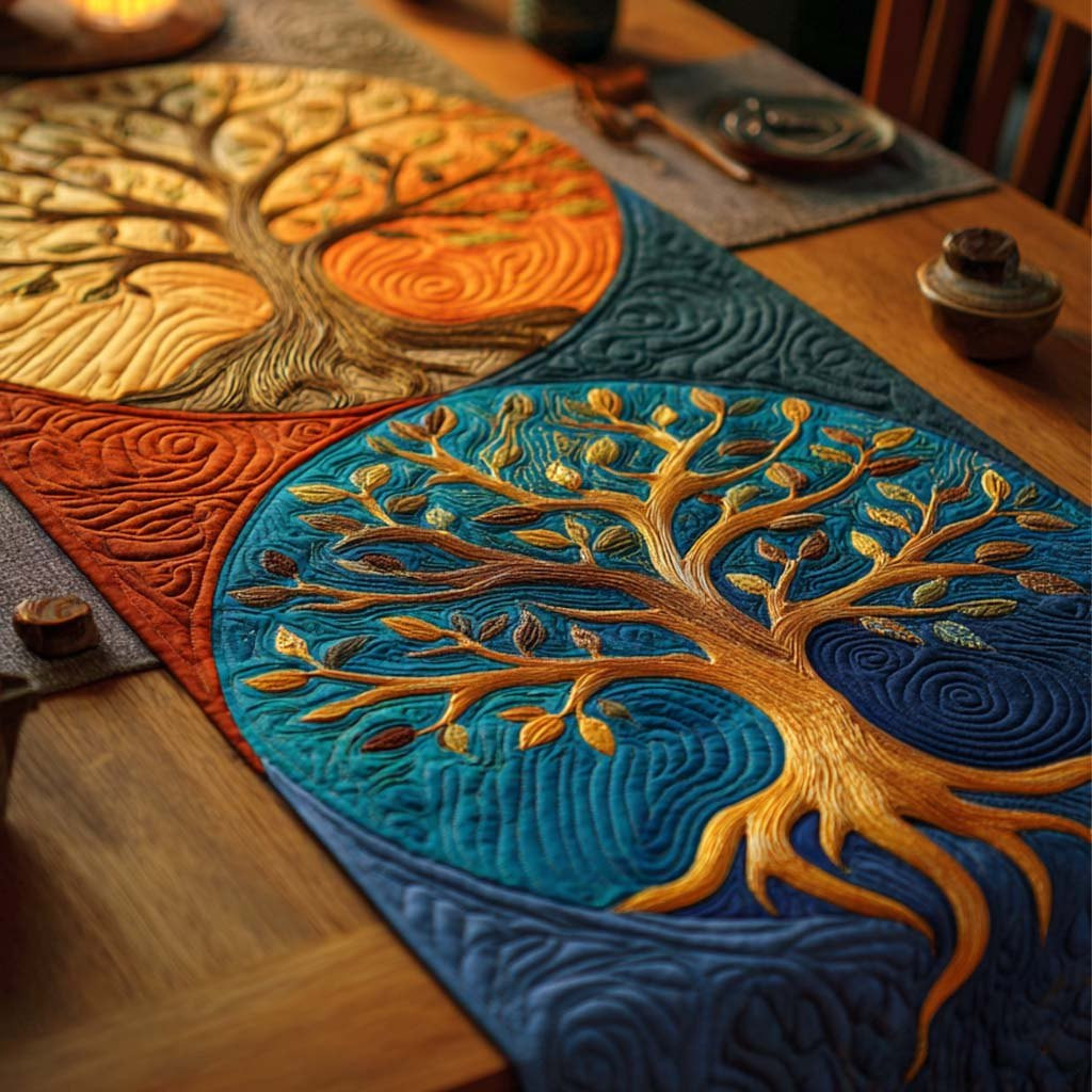 Dual Harmony Table Runner - Made to Order TABLE928