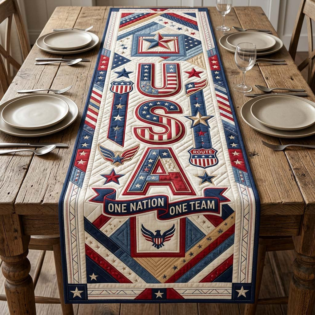 Eagle Liberty Table Runner - Made to Order TABLE928