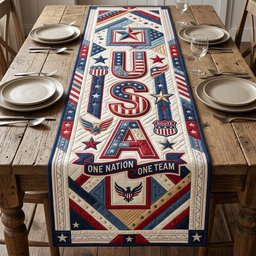 Eagle Liberty Table Runner - Made to Order TABLE928