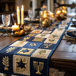 Eight Lights Table Runner - Made to Order TABLE928