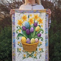 Eggs in Bloom Table Runner - Made to Order TABLE928