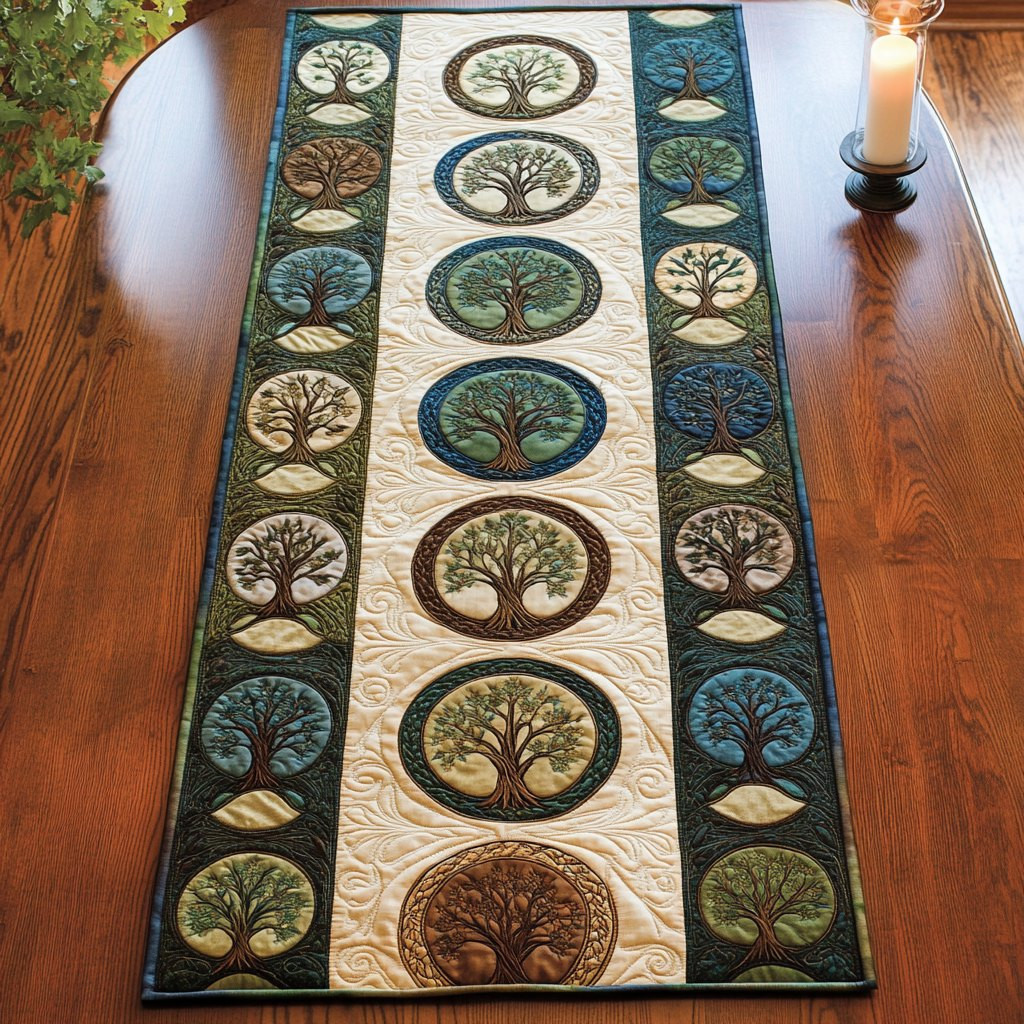 Earth Threads Table Runner - Made to Order TABLE928