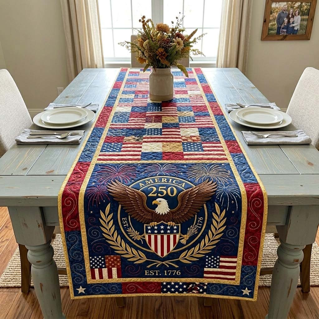 Eagle Anniversary Table Runner - Made to Order TABLE928