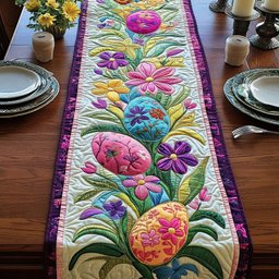 Egg Meadow Magic Table Runner - Made to Order TABLE928