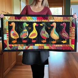 Dynamic Duck Table Runner - Made to Order TABLE928