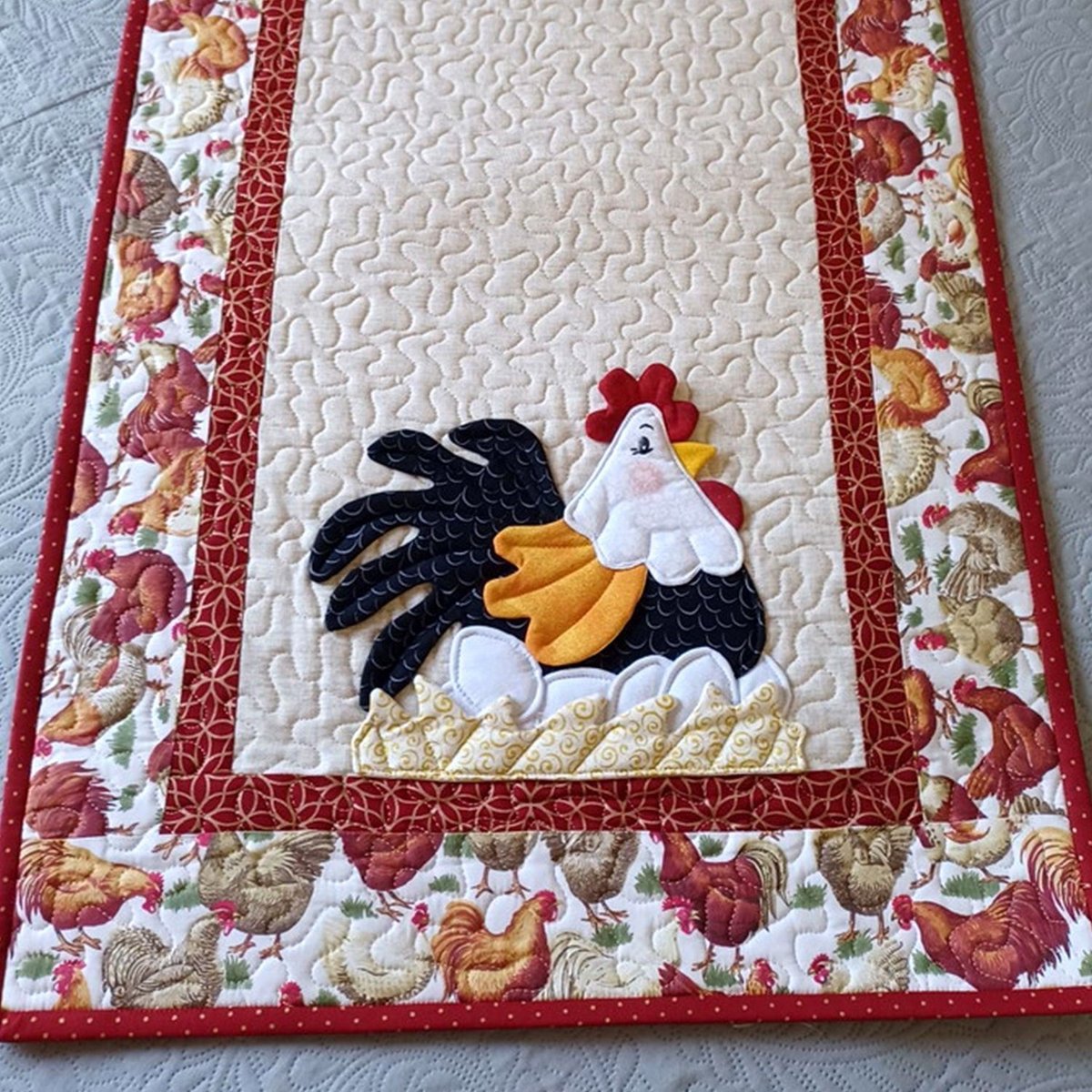 Egg Cellent Chick Table Runner - Made to Order TABLE928