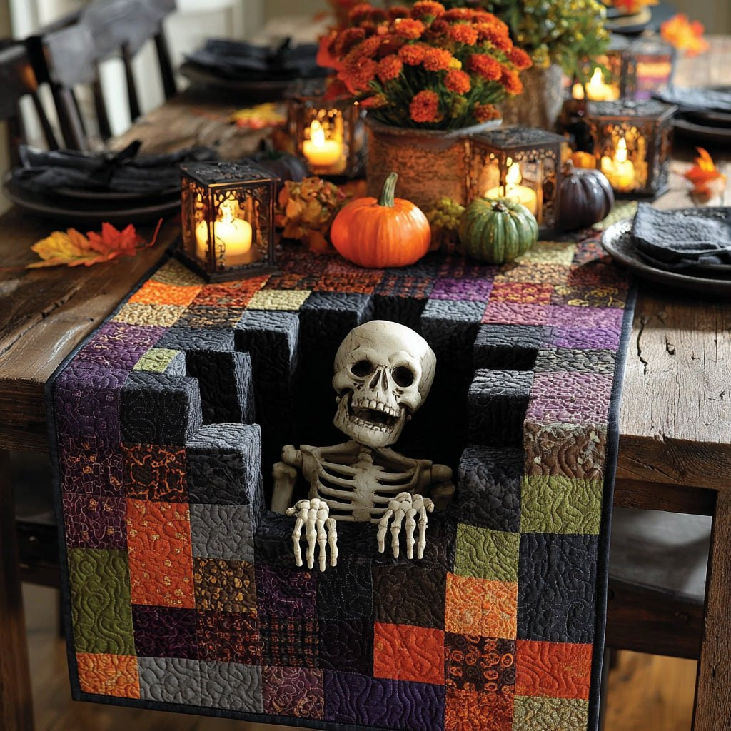 Dinner Guest From Below Table Runner - Made to Order TABLE928
