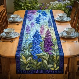 Delphinium Breeze Table Runner - Made to Order TABLE928