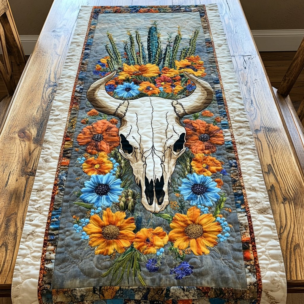 Desert Skull Table Runner - Made to Order TABLE928