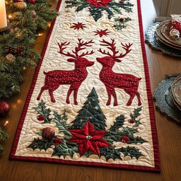 Deer Tracks Table Runner - Made to Order TABLE928