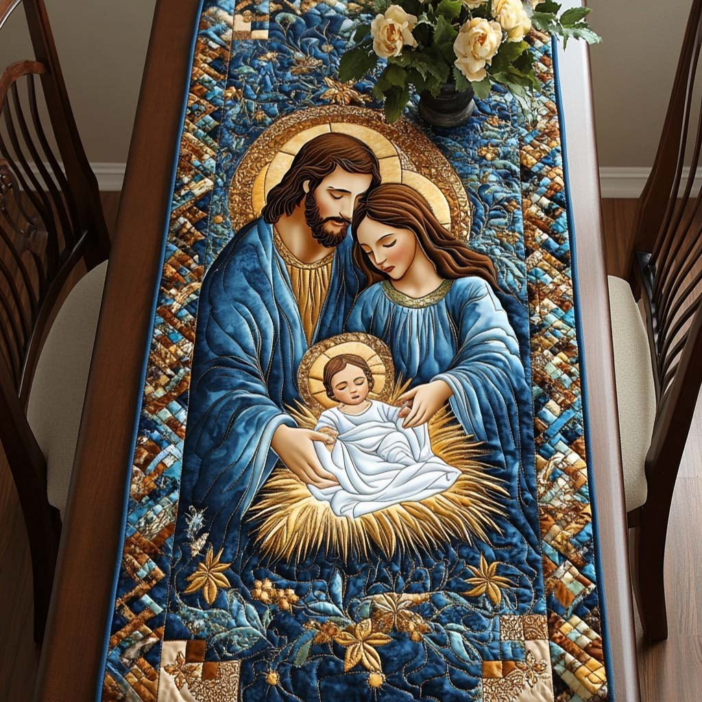 Divine Family Star Table Runner - Made to Order TABLE928
