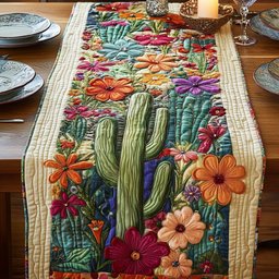 Desert Garden Table Runner - Made to Order TABLE928