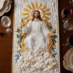 Divine Blessing Table Runner - Made to Order TABLE928