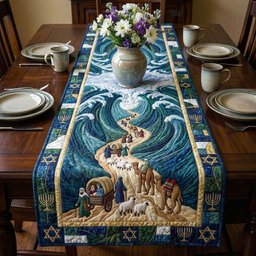 Divine Crossing Path Table Runner - Made to Order TABLE928