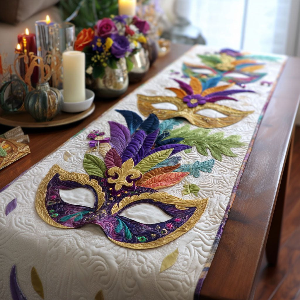 Crowned in Feathers Table Runner - Made to Order TABLE928