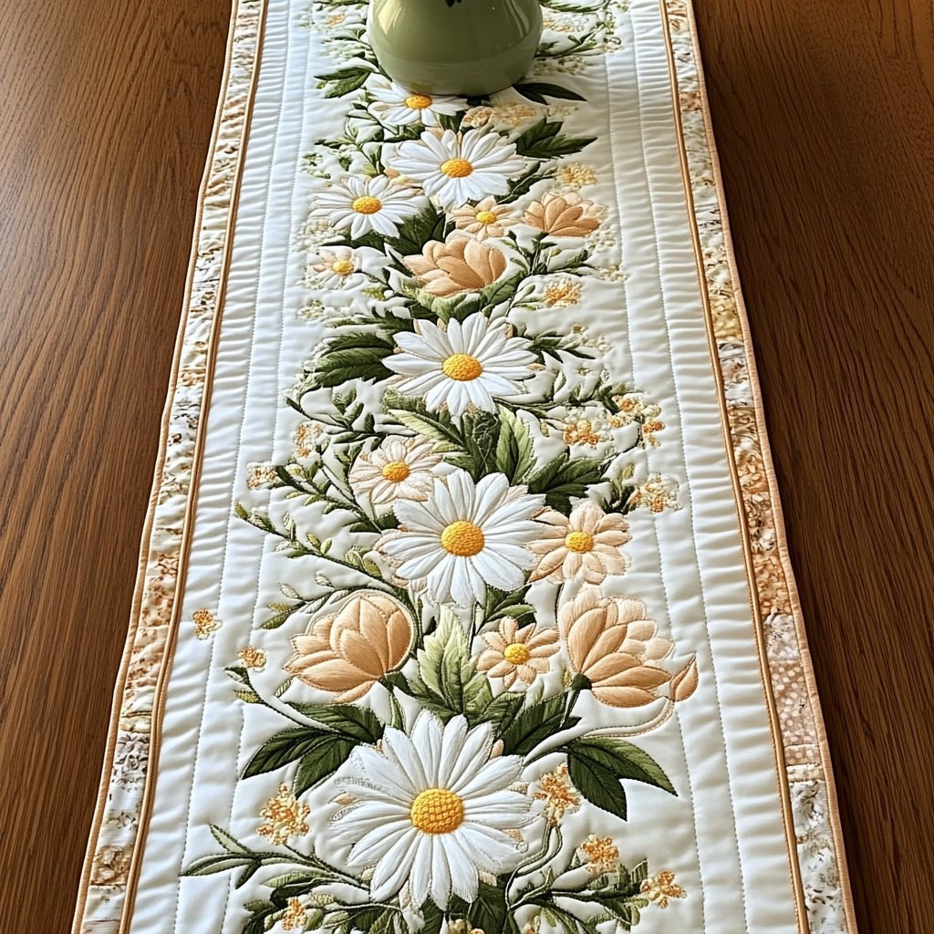 Daisy Glow Table Runner - Made to Order TABLE928