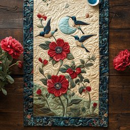 Dazzling Flight Table Runner - Made to Order TABLE928