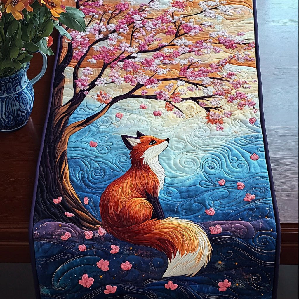 Dancing Kitsune Table Runner - Made to Order TABLE928