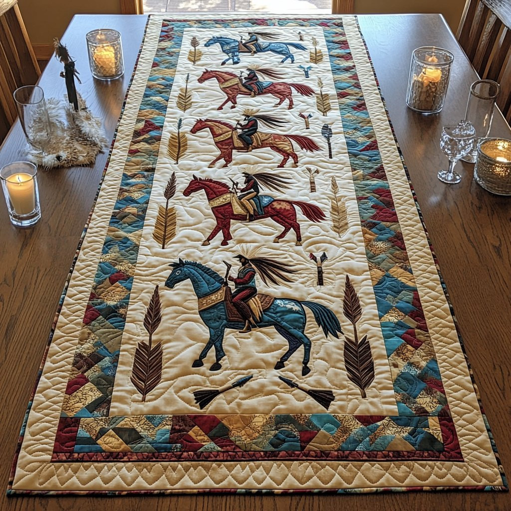 Dancing Shadows Table Runner - Made to Order TABLE928