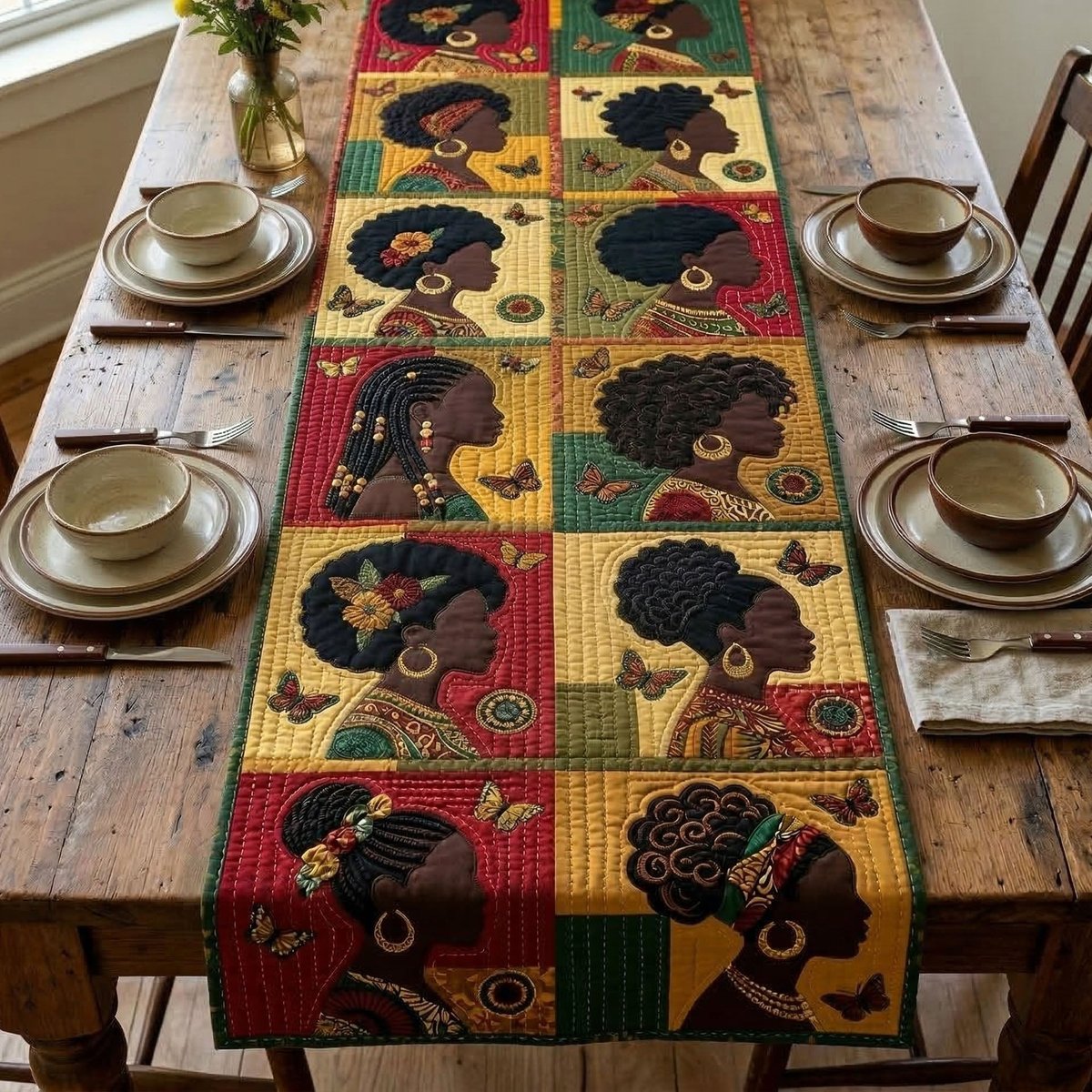 Cultural Pride Table Runner - Made to Order TABLE928