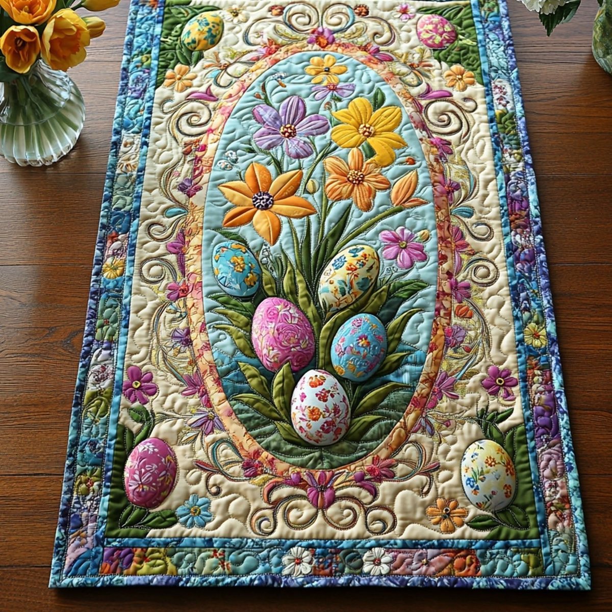 Daffodil Dreams Table Runner - Made to Order TABLE928