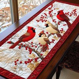 Crimson Chorus Table Runner - Made to Order TABLE928