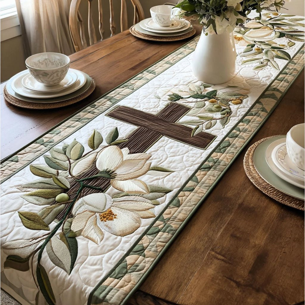 Cross of Christ Table Runner - Made to Order TABLE928