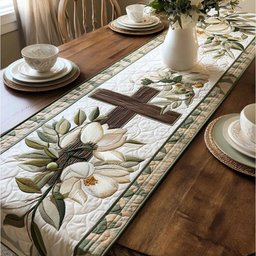 Cross of Christ Table Runner - Made to Order TABLE928