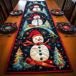 Cozy Snowfall Table Runner - Made to Order TABLE928