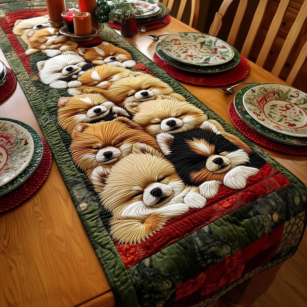 Cozy Poms Table Runner - Made to Order TABLE928