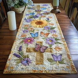 Cross of Peace Table Runner - Made to Order TABLE928