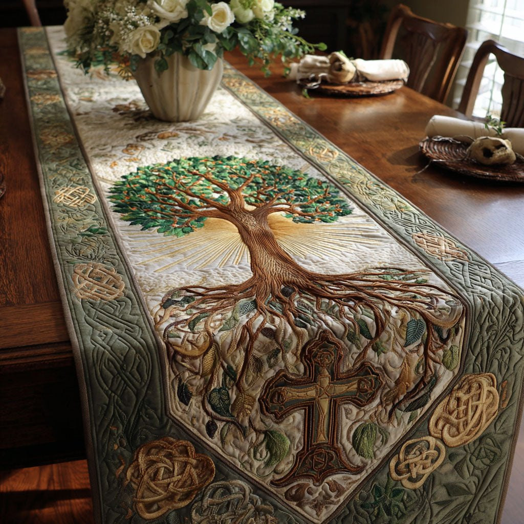 Cross of Light and Redemption Table Runner - Made to Order TABLE928