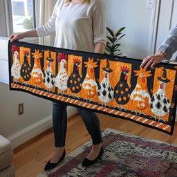 Creepy Coop Table Runner - Made to Order TABLE928
