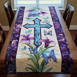 Cross Emblem Table Runner - Made to Order TABLE928