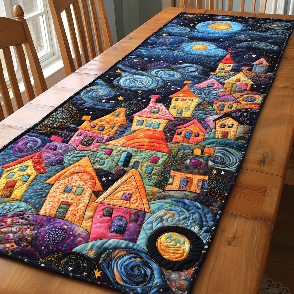 Cityscape Dreams Table Runner - Made to Order TABLE928