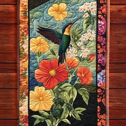 Colorful Whimsy Table Runner - Made to Order TABLE928
