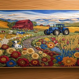 Country Journey Table Runner - Made to Order TABLE928