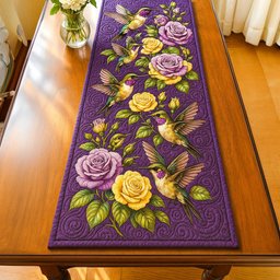 Colorful Flutter Table Runner - Made to Order TABLE928
