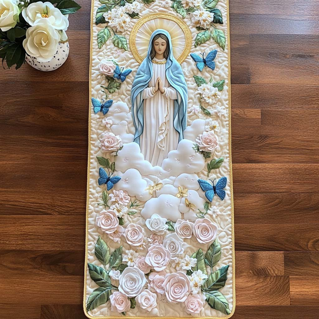 Clouds of Mercy Table Runner - Made to Order TABLE928