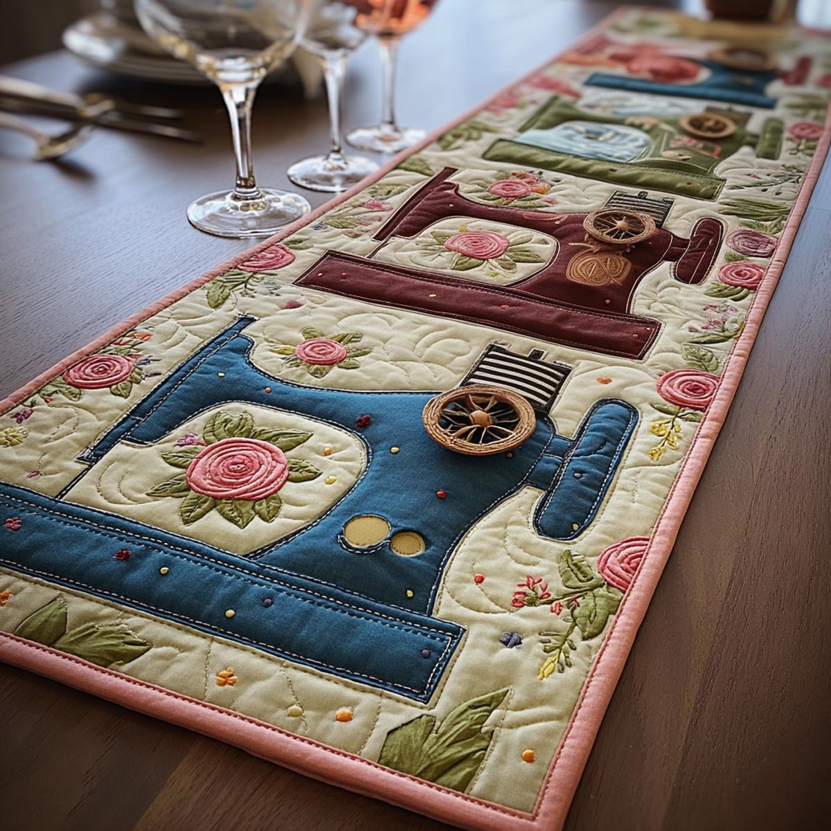 Cottage Seam Table Runner - Made to Order TABLE928