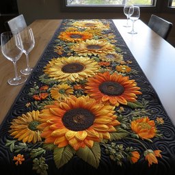 Country Sunflower Table Runner - Made to Order TABLE928